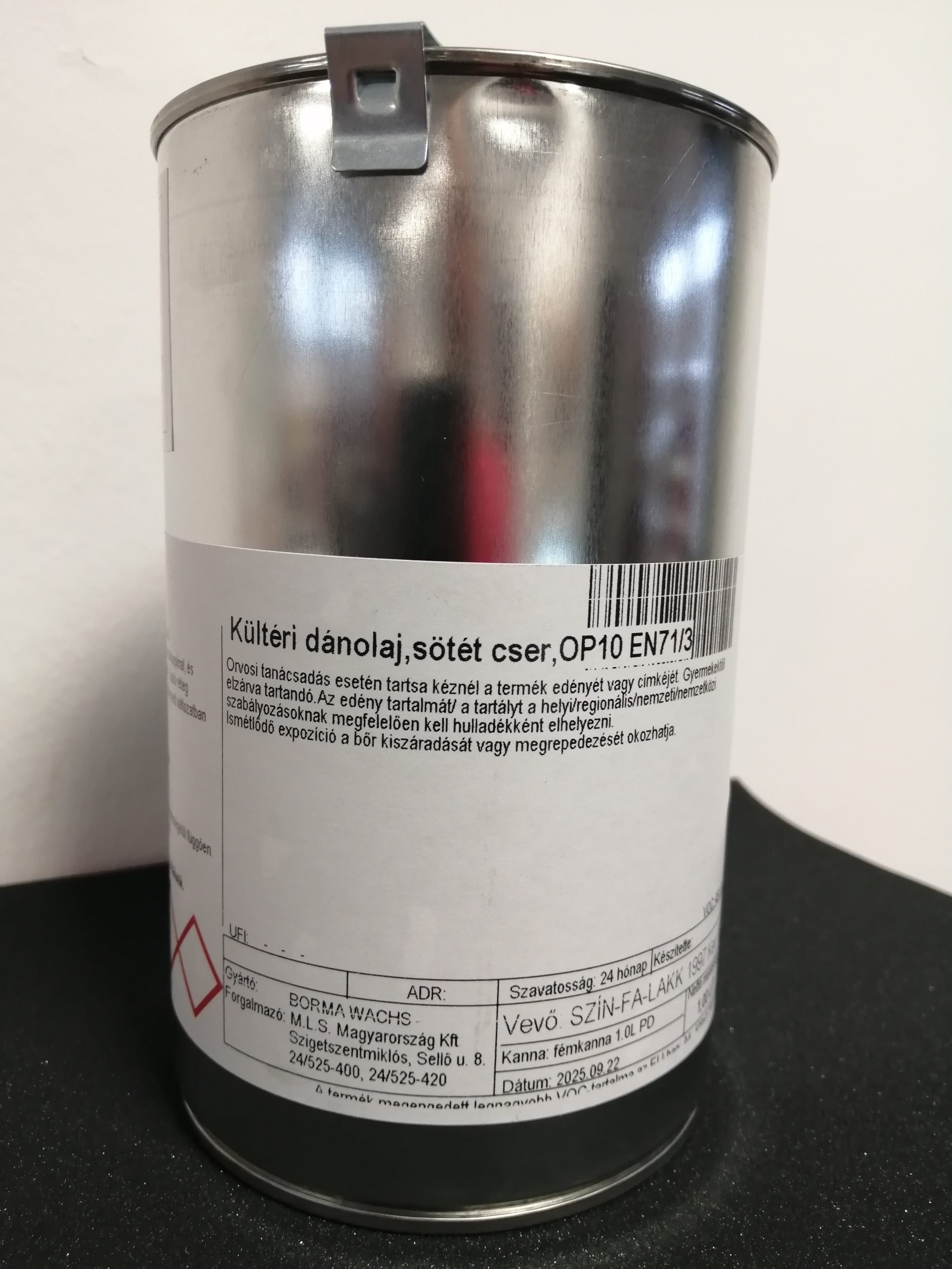 Borma kültéri dánolaj - többféle színben - 1L