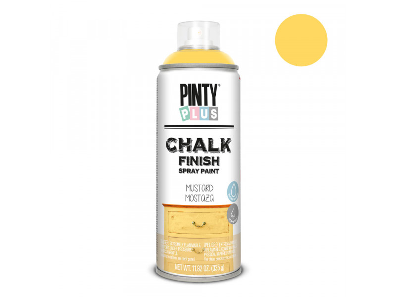 Pinty Plus Chalk krétafesték spray -mustár sárga- 400ml