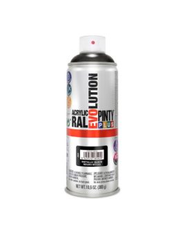 Pinty Plus EVOlution akril spray -metál fekete- 400ml
